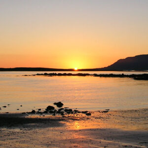 Hvalfjörður sunset