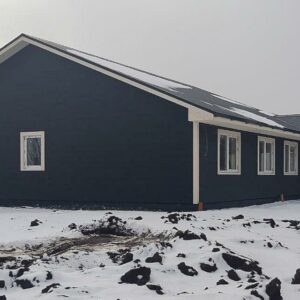 Einingahús Hjarðarból Emerald